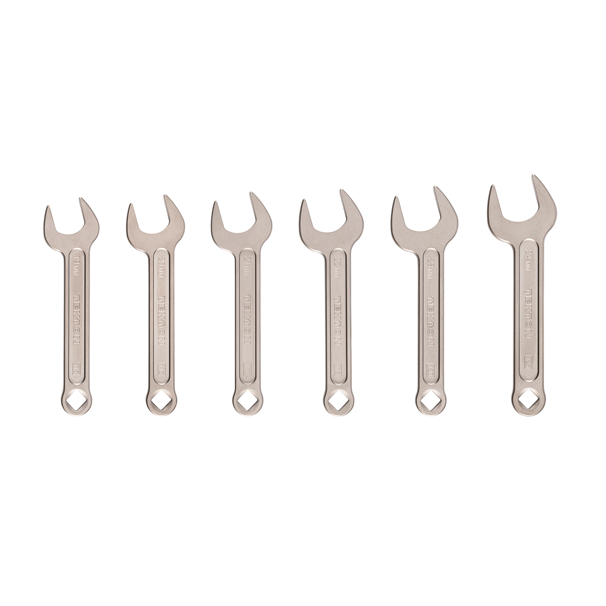 TEKTON Service Wrench Set, 6-Piece (19-24 mm) | WSE90201